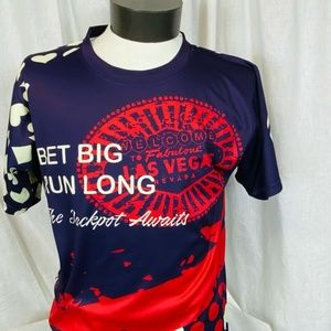 Beyond Limits Mens Las Vegas Running Shirt MD